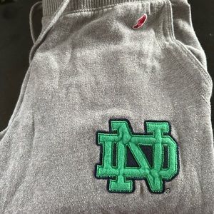 university of notre dame sweatpants by league.